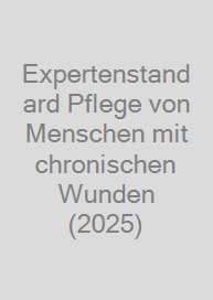 Cover Expertenstandard Pflege von Menschen mit chronischen Wunden (2025)