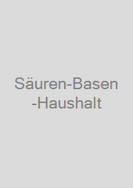 Säuren-Basen-Haushalt