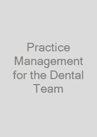 Practice Management for the Dental Team