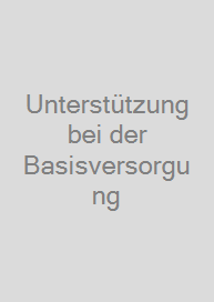 Cover Unterstützung bei der Basisversorgung