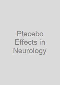Cover Placebo Effects in Neurology