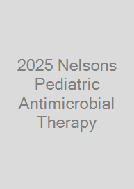 Cover 2025 Nelsons Pediatric Antimicrobial Therapy