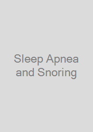 Cover Sleep Apnea and Snoring
