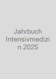 Cover Jahrbuch Intensivmedizin 2025