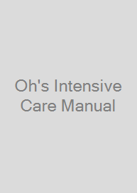 Cover Oh's Intensive Care Manual
