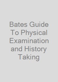 Cover Bates Guide To Physical Examination and History Taking