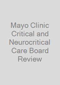 Cover Mayo Clinic Critical and Neurocritical Care Board Review
