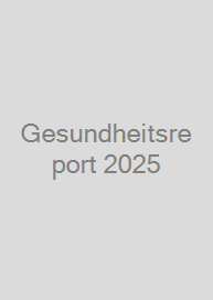 Cover Gesundheitsreport 2025