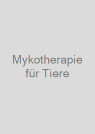 Cover Mykotherapie für Tiere