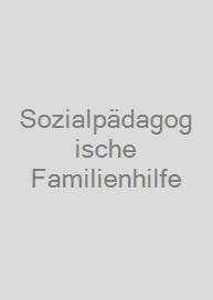 Cover Sozialpädagogische Familienhilfe