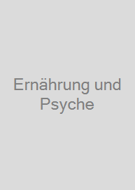 Cover Ernährung und Psyche